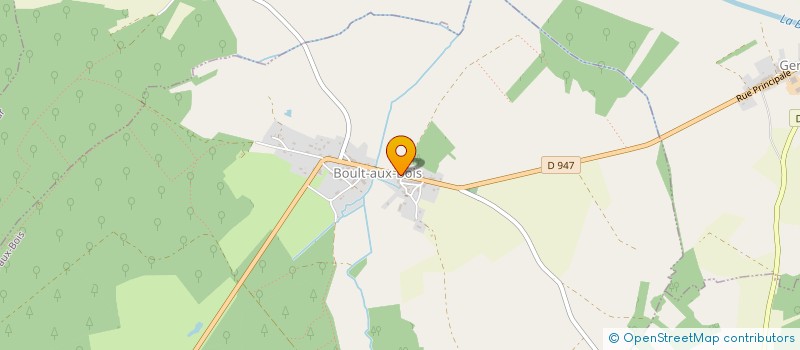 localisation de l'entreprise LA FOURNELLE  BOULT-AUX-BOIS