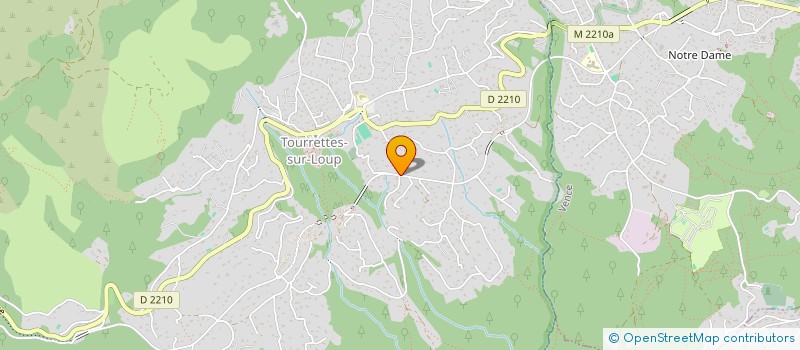 localisation de l'entreprise LA FOUX à TOURRETTES-SUR-LOUP