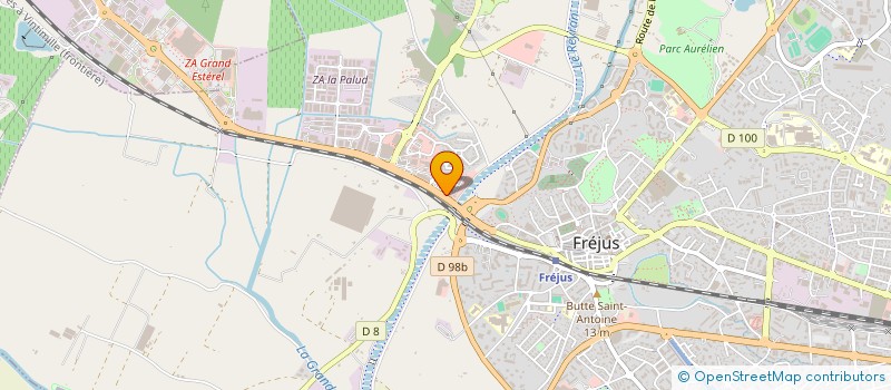 localisation de l'entreprise LA FOUX DRAGUIGNAN à FREJUS
