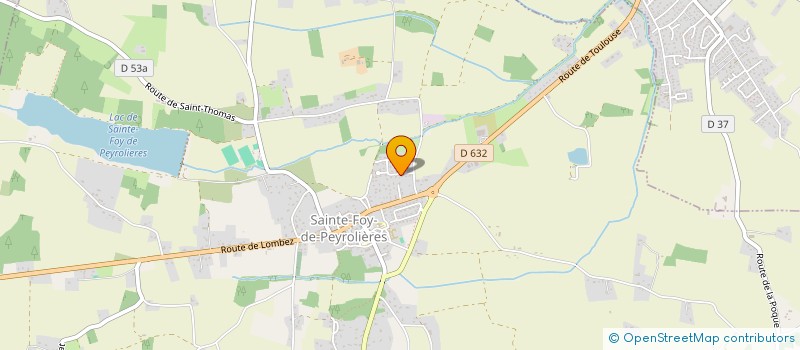 localisation de l'entreprise LA FOYENNE 31  SAINTE-FOY-DE-PEYROLIERES