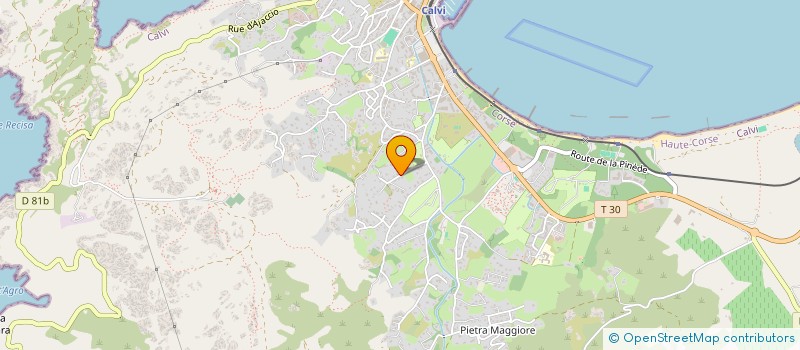 localisation de l'entreprise LA FRACADA à CALVI