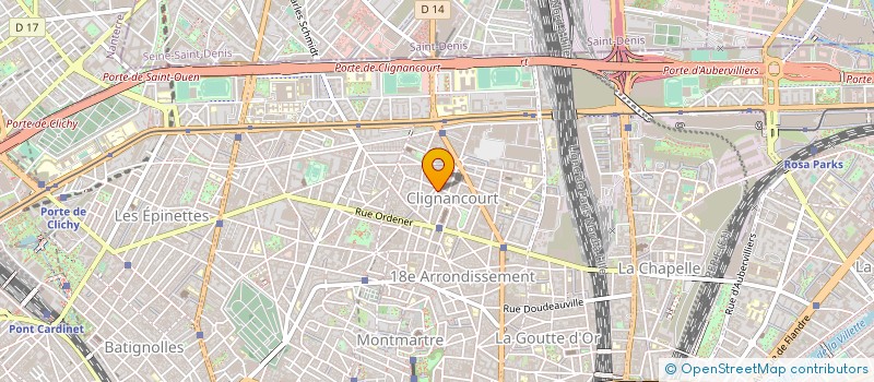 localisation de l'entreprise LA FRAICHEUR DE MON PAIN  PARIS