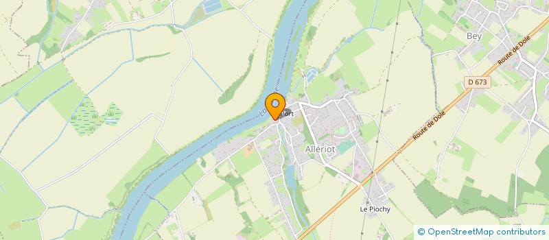 localisation de l'entreprise LA FRAIRIE DE SAONE à ALLERIOT