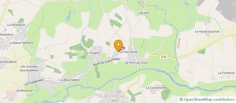 localisation de l'entreprise LA FRAISERAIE PRATIQ  PORNIC