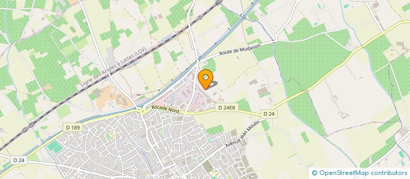 localisation de l'entreprise LA FRAMBOISERAIE  MAUGUIO