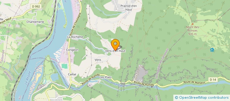 localisation de l'entreprise LA FRAMBOISINE  SEYSSEL