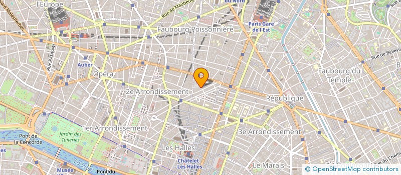 localisation de l'entreprise LA FRANCAISE DE PRESSE HIPPIQUE à PARIS