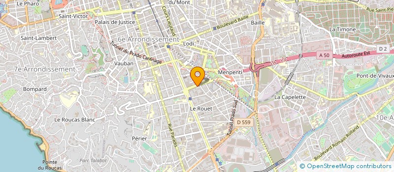 localisation de l'entreprise LA FRANCAISE DES STIMULANTS VEGETAUX à MARSEILLE