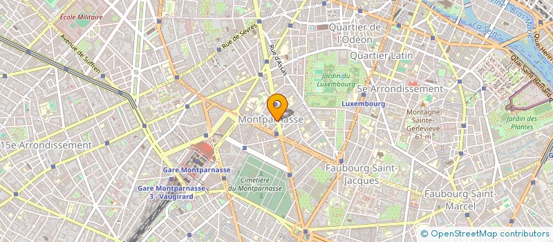 localisation de l'entreprise LA FRANCAISE FINANCE SERVICES à PARIS