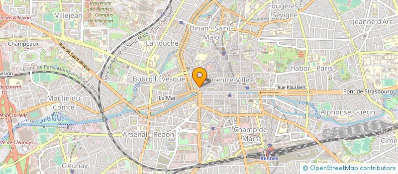 localisation de l'entreprise LA FRANCAISE IMMOBILIERE  RENNES