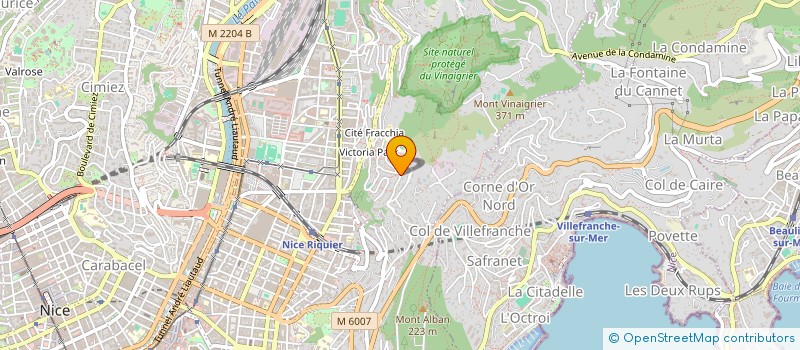 localisation de l'entreprise LA FRANCAISE IMMOBILIERE à NICE