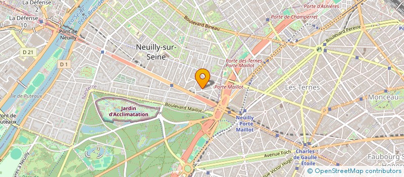 localisation de l'entreprise LA FRANCE ANCIENNE à NEUILLY-SUR-SEINE