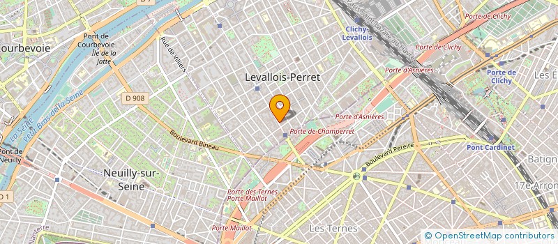 localisation de l'entreprise LA FRANCE LIBRE à LEVALLOIS-PERRET
