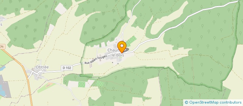 localisation de l'entreprise LA FRANCHE TOUCHE  CHAUMONT-LE-BOIS