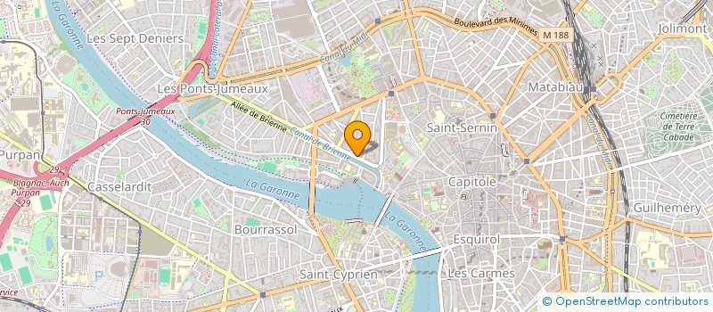 localisation de l'entreprise LA FRANCILIENNE à TOULOUSE