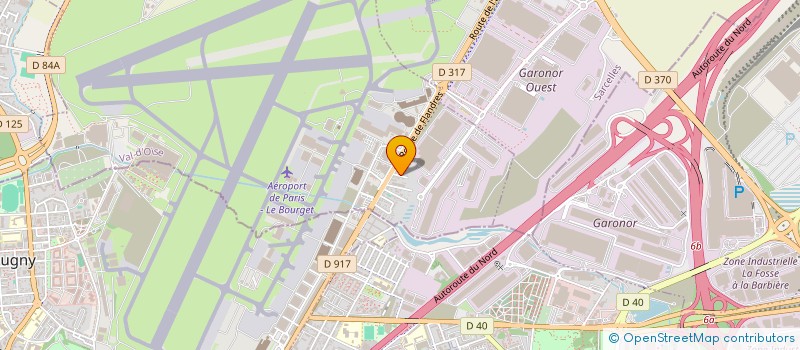 localisation de l'entreprise LA FRANCILIENNE D ELECTRICITE à GONESSE