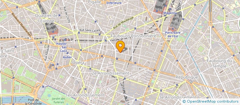 localisation de l'entreprise LA FRANCILIENNE D'ENTREPRISE  PARIS