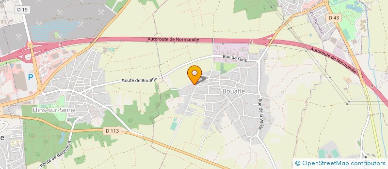 localisation de l'entreprise LA FRANCILIENNE DE TRAVAUX PUBLICS à VERNEUIL-SUR-SEINE