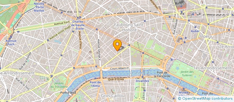 localisation de l'entreprise LA FRANCILIENNE SUD 1 à PARIS