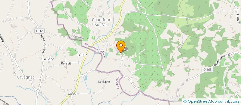 localisation de l'entreprise LA FRANCO-PRUSSIENNE  CHAUFFOUR-SUR-VELL