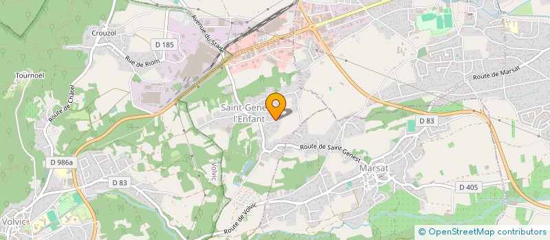 localisation de l'entreprise LA FRASCQUIERE  MALAUZAT