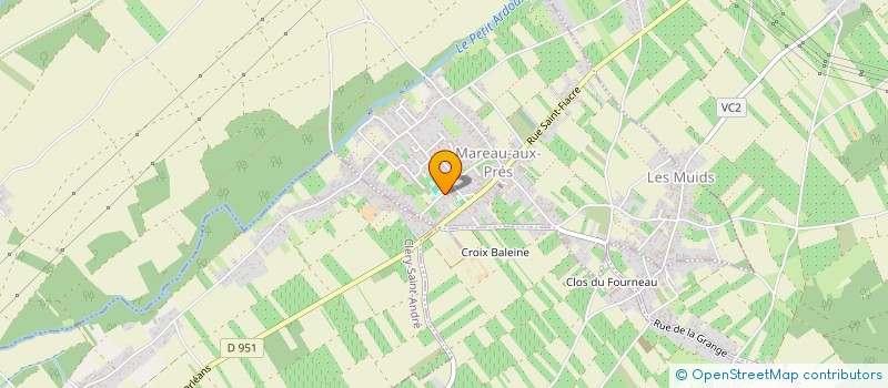 localisation de l'entreprise LA FRATERNELLE à MAREAU-AUX-PRES