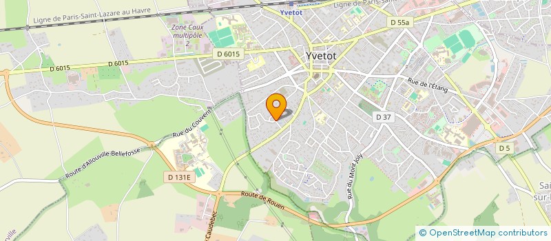localisation de l'entreprise LA FRATERNELLE D YVETOT à YVETOT