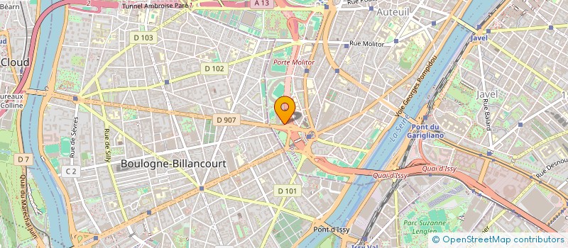 localisation de l'entreprise LA FRATERNELLE DU CIGARE  PARIS