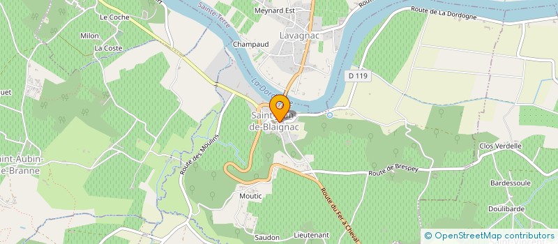 localisation de l'entreprise LA FRATERNELLE MOULONNAISE  MOULON