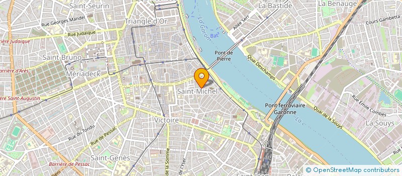 localisation de l'entreprise LA FRATERNITE  BORDEAUX