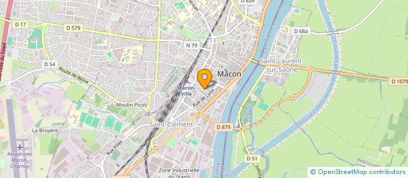 localisation de l'entreprise LA FRATERNITE BEAFRIKA à MACON