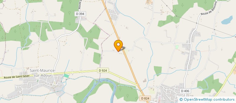 localisation de l'entreprise LA FRATRIE  GRENADE-SUR-L'ADOUR