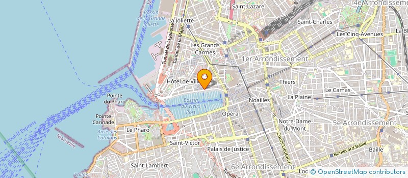 localisation de l'entreprise LA FREGATE à MARSEILLE