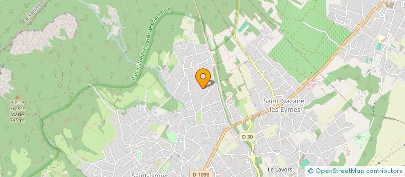 localisation de l'entreprise LA FREGATE à SAINT-ISMIER