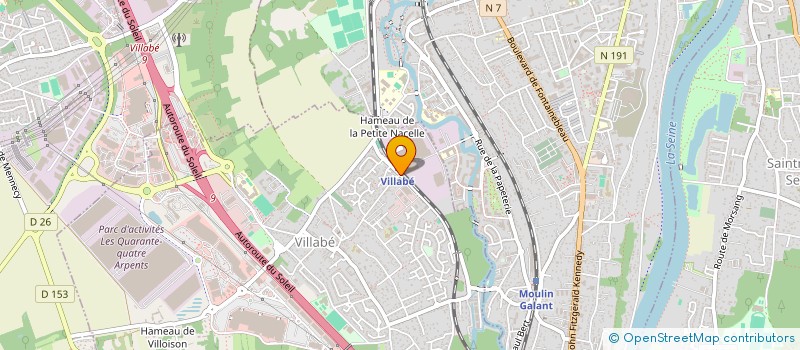 localisation de l'entreprise LA FREGEDA L'ALAMBIC à VILLABE