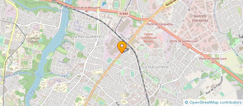 localisation de l'entreprise LA FRENCH AUDIT LEGAL à NANTES