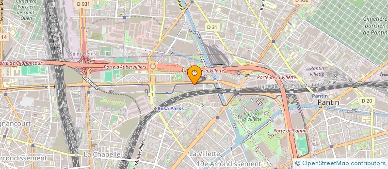 localisation de l'entreprise LA FRENCH BEAUTY  PARIS