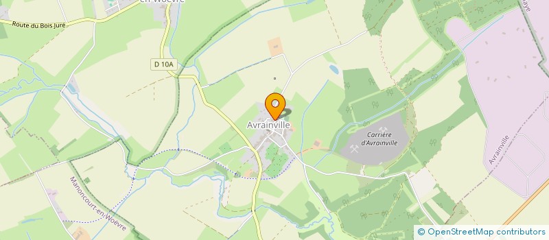 localisation de l'entreprise LA FRENCH FACTORY  ROSIERES-EN-HAYE