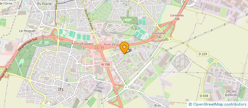 localisation de l'entreprise LA FRENCH FRITE  IFS