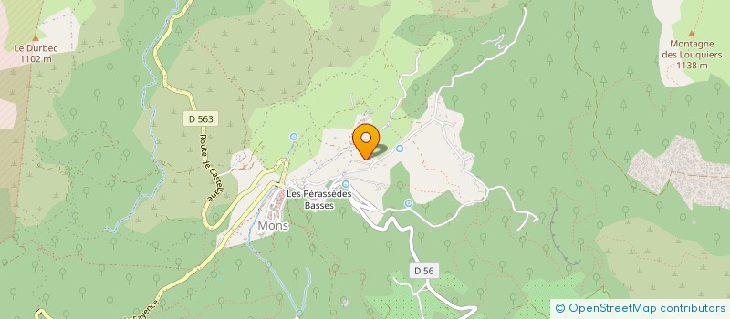 localisation de l'entreprise LA FRENCH HOUSE  MONS