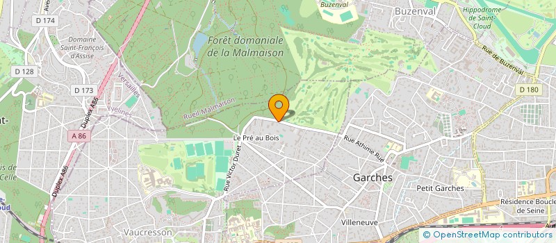 localisation de l'entreprise LA FRENCH SOCIETY  VAUCRESSON