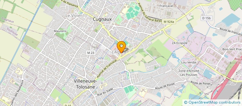 localisation de l'entreprise LA FRENCH TACOS à SAINT-GAUDENS