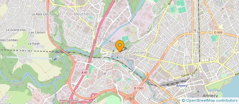 localisation de l'entreprise LA FRENCH TECH ALPES - ANNECY à ANNECY