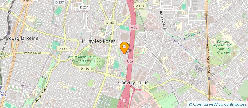 localisation de l'entreprise LA FRESNOISE à L'HAY-LES-ROSES