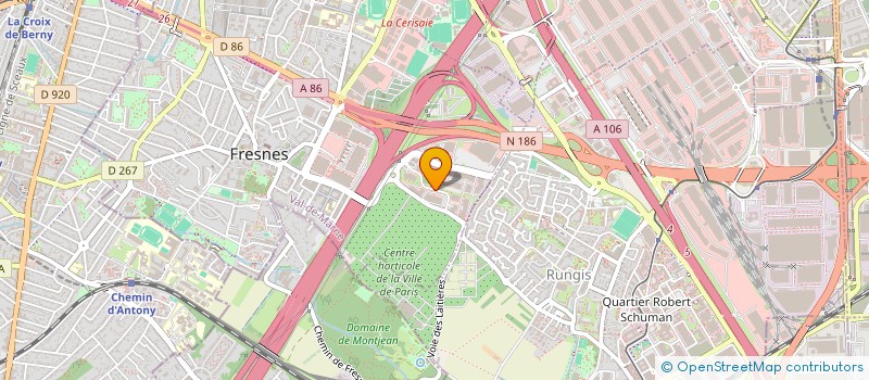 localisation de l'entreprise LA FRESNOISE  FRESNES