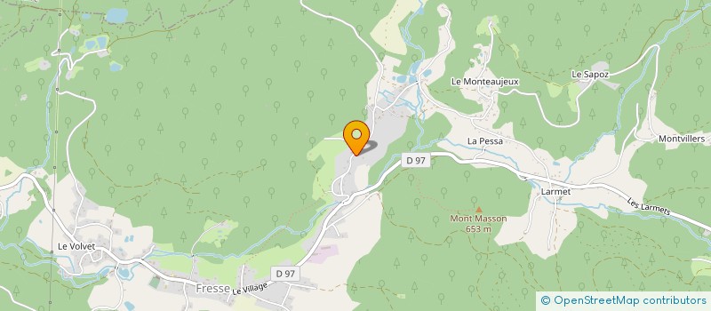 localisation de l'entreprise LA FRESSOTTE  FRESSE