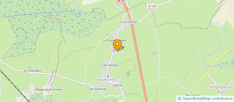 localisation de l'entreprise LA FRESVILLAISE à CARENTAN-LES-MARAIS