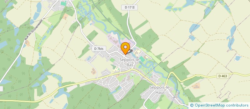 localisation de l'entreprise LA FRIANDISE à SEPPOIS-LE-BAS