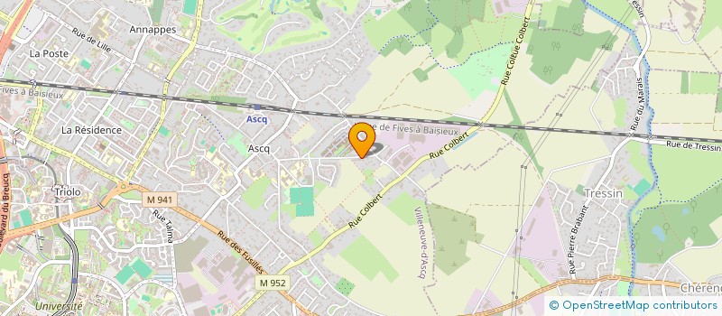 localisation de l'entreprise LA FRICHE à VILLENEUVE-D'ASCQ