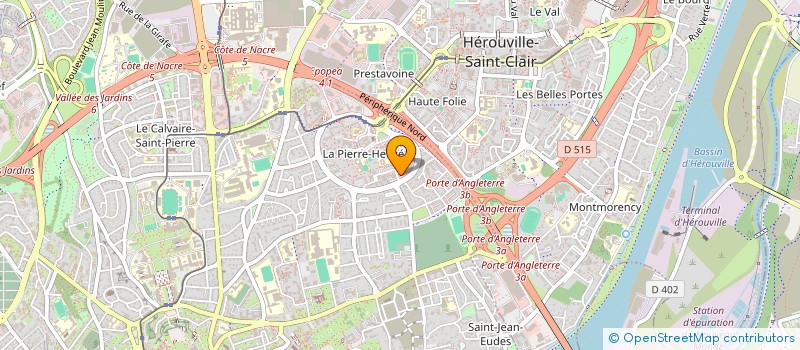 localisation de l'entreprise LA FRICHE CREATIVE à CAEN